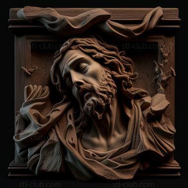 3D model st jesus (STL)